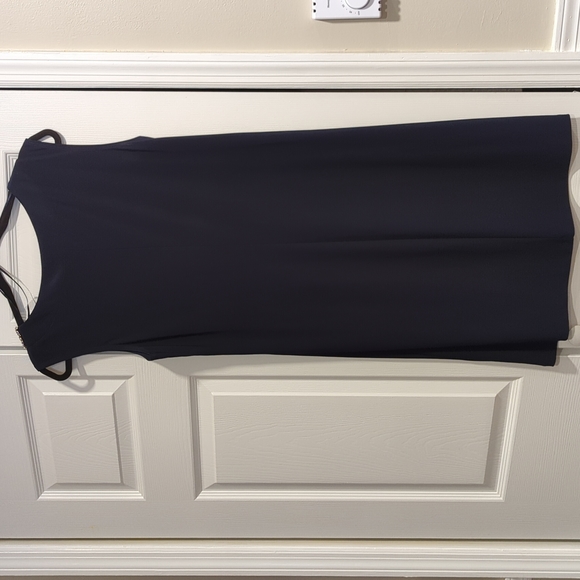 DB Navy Shift Dress & Jacket Set - Size 10 - Picture 5 of 7